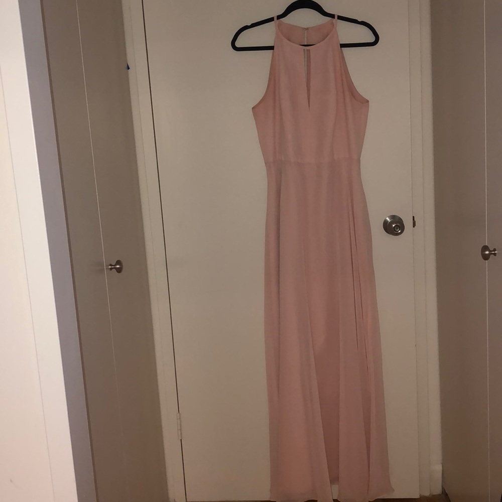After Six Evening Gown - Color: Blush- Size 14